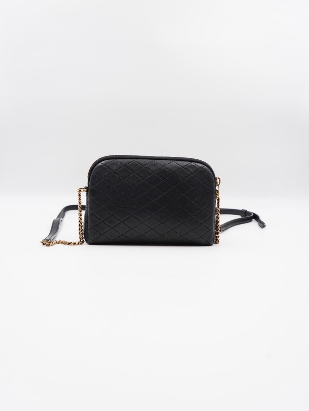 CK64 💕 Saint Laurent Lambskin Quilted Gaby Zipped Crossbody - Picture 3 of 13
